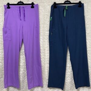 C52110 Carhartt Force® Cross-Flex Utility Boot Cut Cargo Scrub Pants (2 pieces)